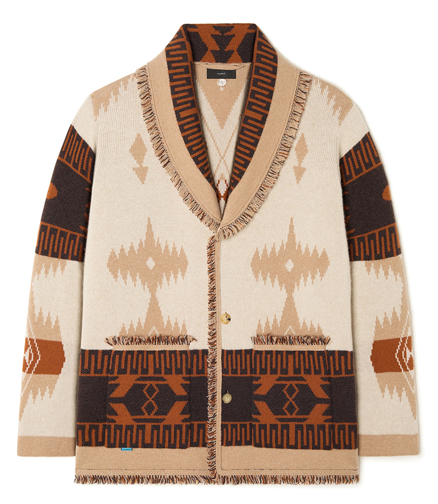 ALANUI - ICON JACQUARD CARDIGAN