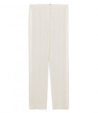 THEORY - TUXEDO STRAIGHT PANT IN CREPE