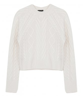 KNITWEAR - PIERCE CASHMERE CABLE SWEATER