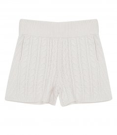 JUST IN - PIERCE CASHMERE CABLE SHORT
