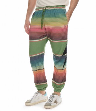 SERAPE BOLT STITCH SWEATPANTS