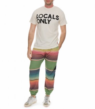 SERAPE BOLT STITCH SWEATPANTS