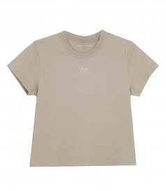 TOPS - STRUCTURED JSY SHRUNK TEE