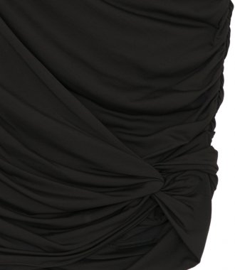 CLASSIC DRAPED MINI SKIRT