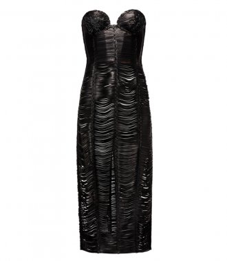 SALES - LEATHER BLACK DRESS