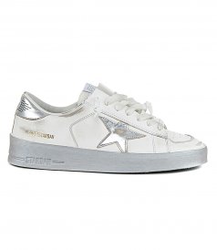 SHOES - WHITE LEATHER STARDAN