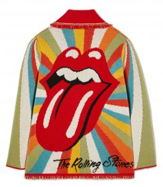 PSYCHEDELIC LIPS ICON CARDIGAN