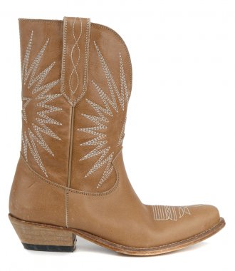 SHOES - TAN WISH STAR BOOTS