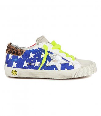 SHOES - AMERICAN FLAG PRINT SUPER-STAR