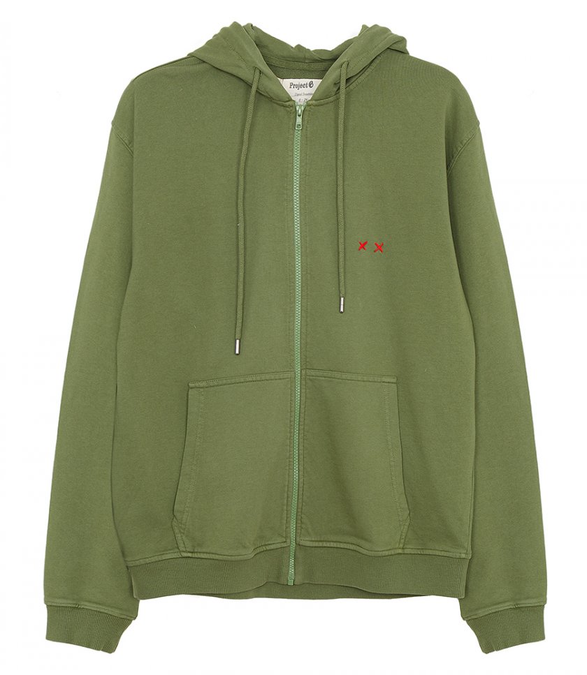 PROJECT E - SWEATER ZIP UP HOODIE