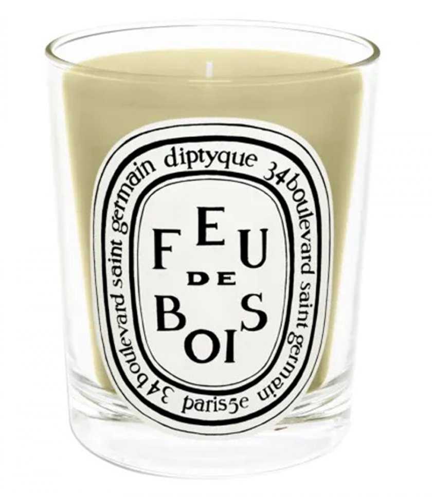JUST IN - SCENTED CANDLE FEU DE BOIS 6.5 OZ