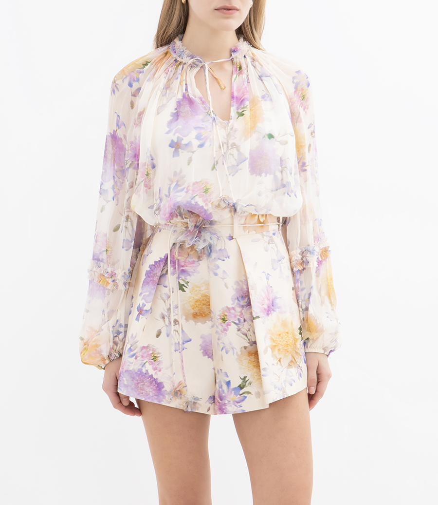 LUNA RUFFLE BILLOW BLOUSE