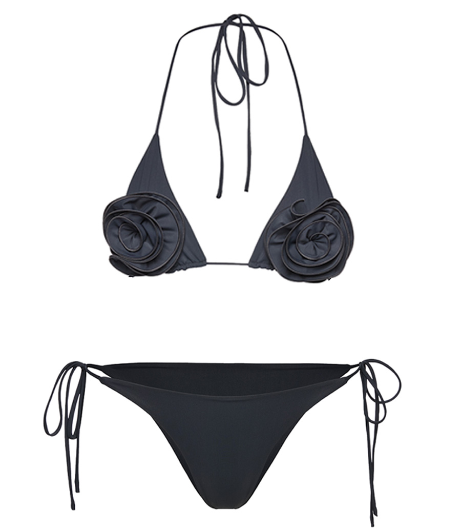 MAGDA BUTRYM - FLORAL STRAPPY TRIANGLE BIKINI