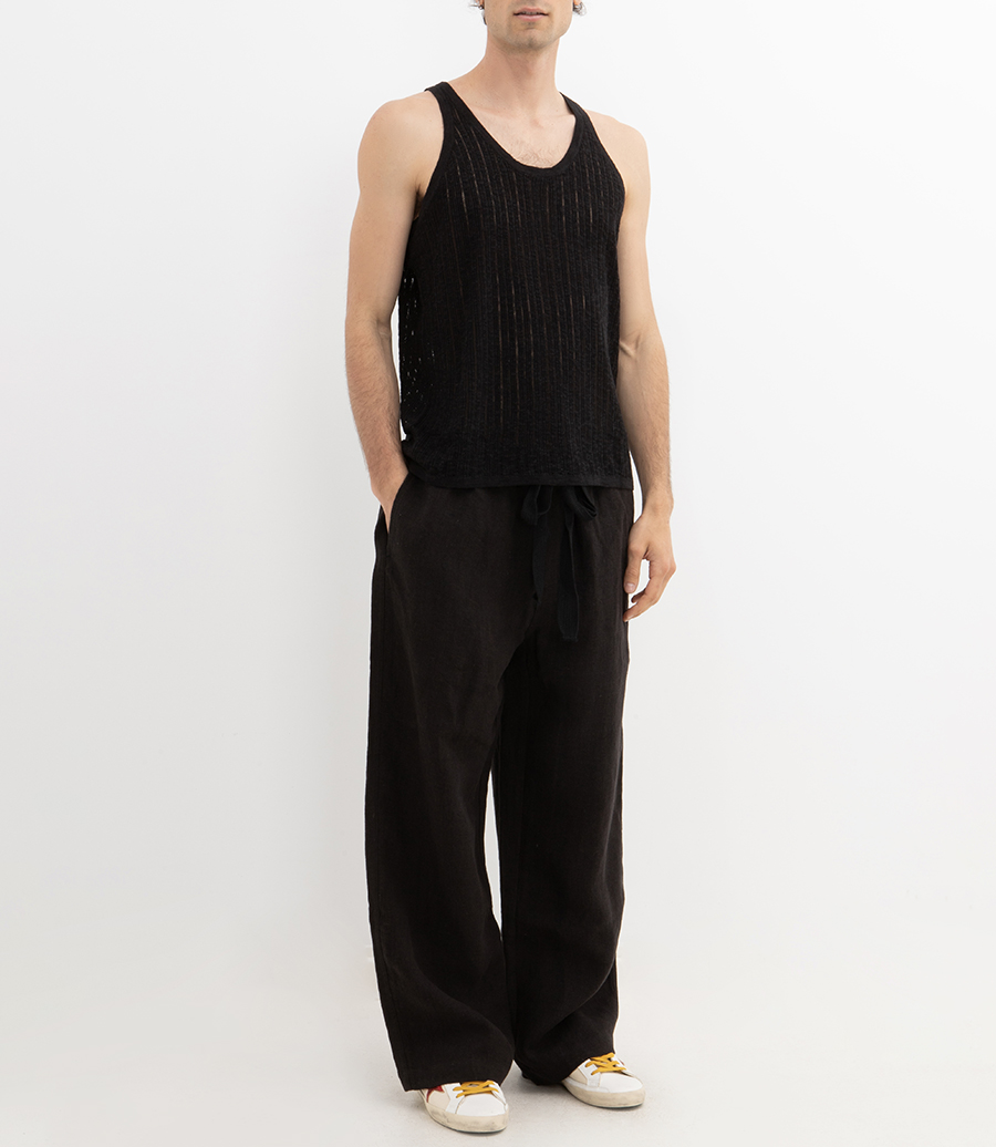 POINTELLE KNIT TANK