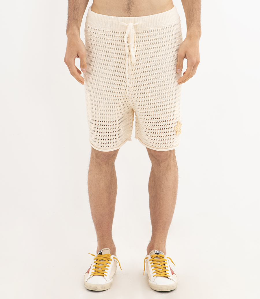 CROCHET FLOWER SHORTS