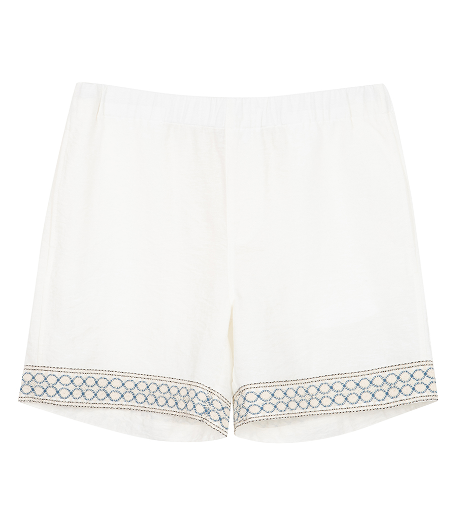 COMMAS - CROCHET TRIM RESORT SHORT