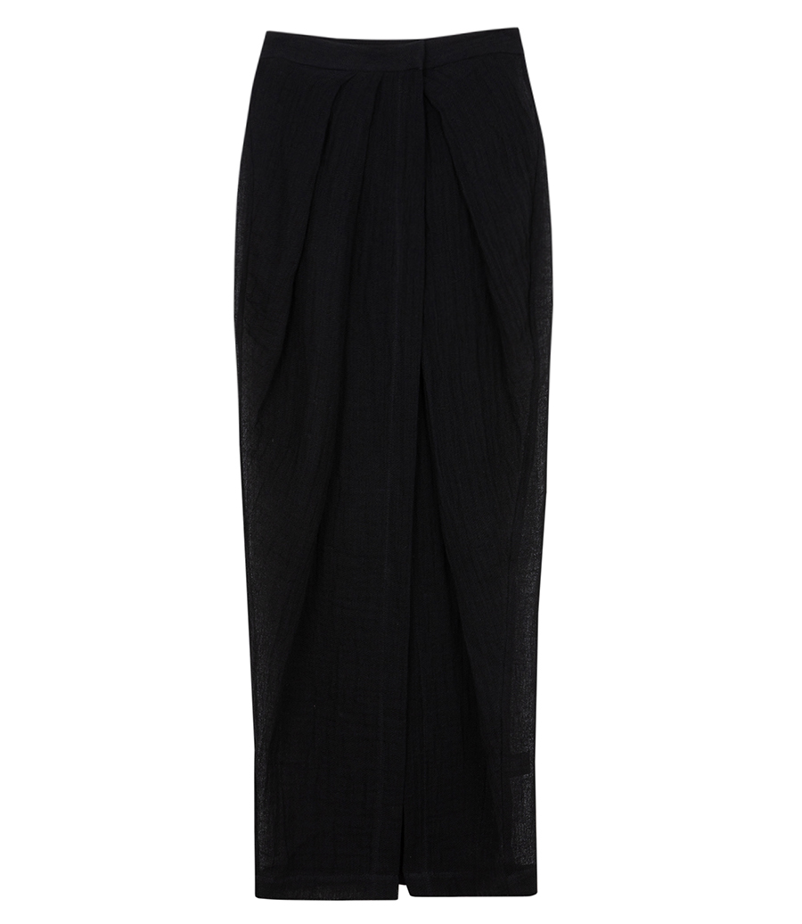 LISA MARIE FERNANDEZ - PLEATED SARONG SKIRT