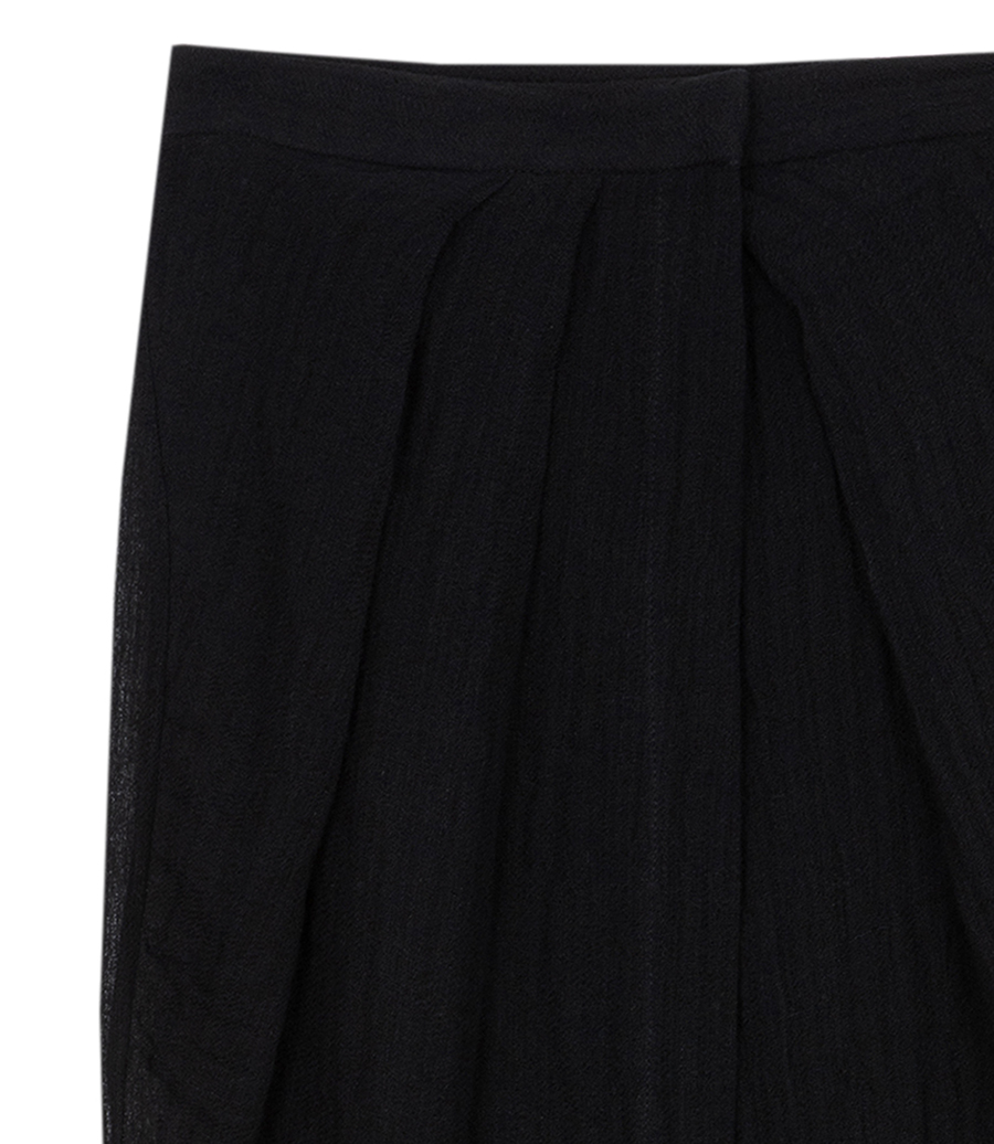 PLEATED SARONG SKIRT