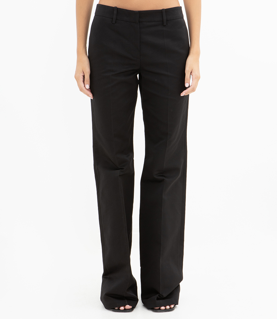 FRONT-PLEAT CLASSIC TROUSERS