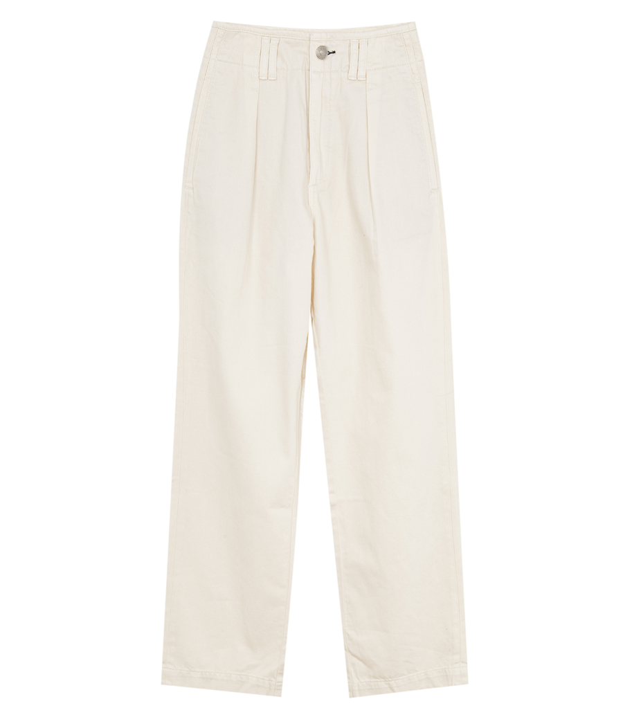 RAG & BONE - HIGH RISE PLEATED TROUSER