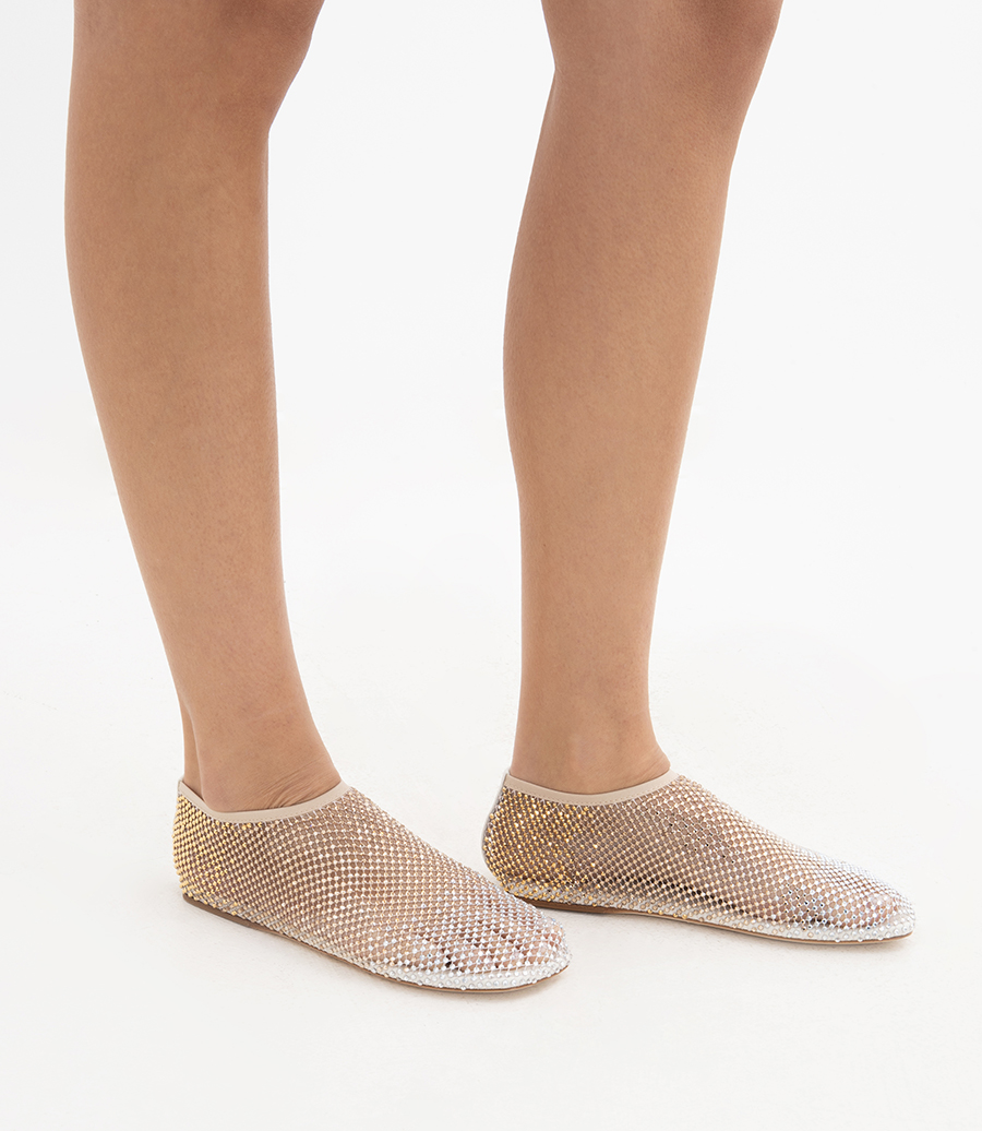 MINETTE OMBRE CRYSTAL FLAT