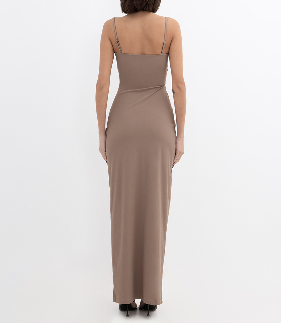 ARCED RUCHED LYCRA DRESS | Soho Soho Eshop