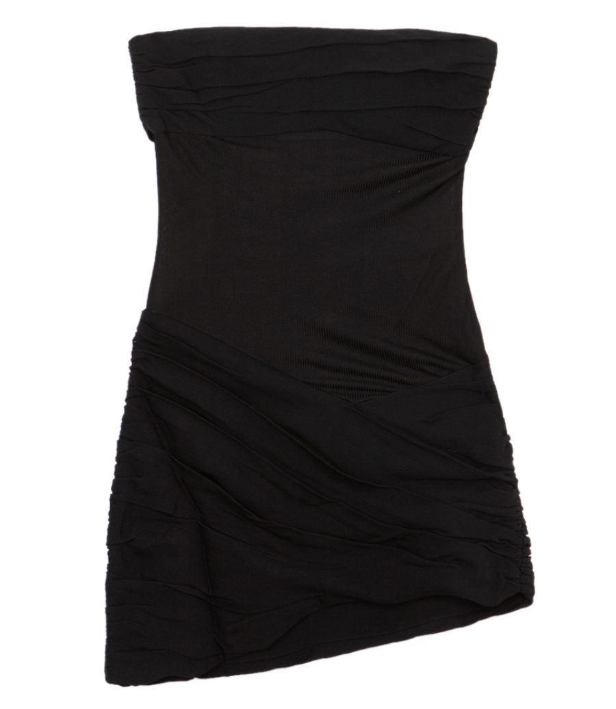 CHRISTOPHER ESBER - CHRISTO RIBBED TORSO MINI DRESS
