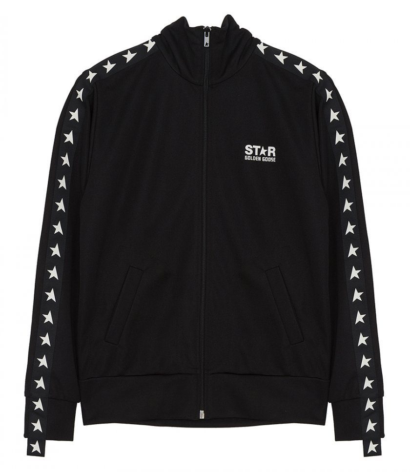 CLOTHES - STAR ZIPPED TRACK JACKET