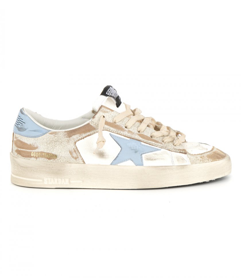 GOLDEN GOOSE  - NAPPA AND LEATHER UPPER STARDAN