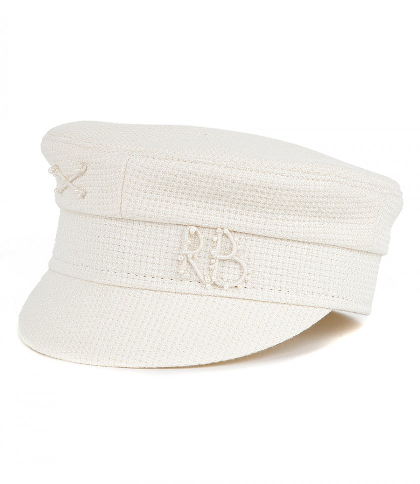 HATS - MONOGRAM BAKER BOY CAP