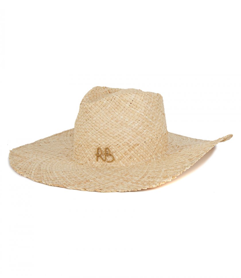 JUST IN - MONOGRAM BOATER HAT