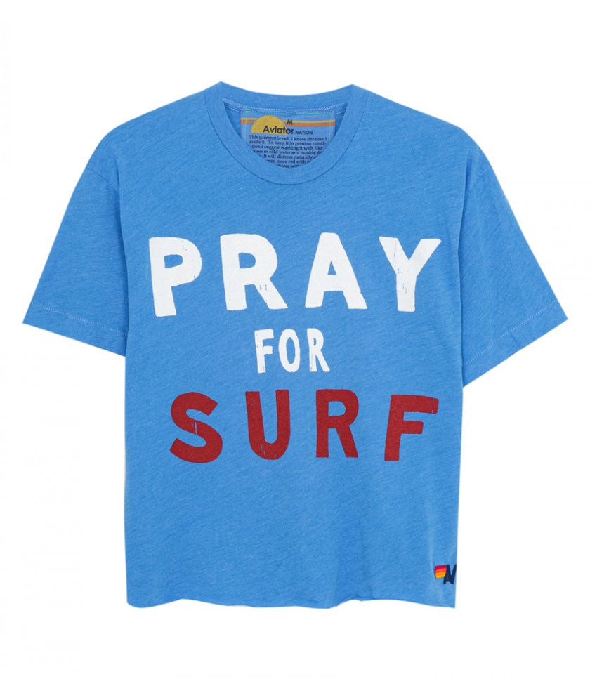 TOPS - PRAY FOR SURF BOYFRIEND TEE