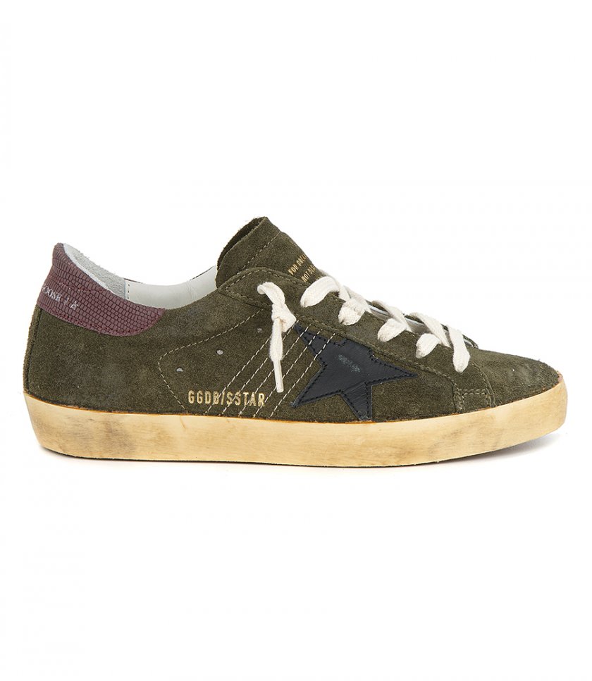 SNEAKERS - SUEDE STICHING STAR TEJUS SUPER-STAR