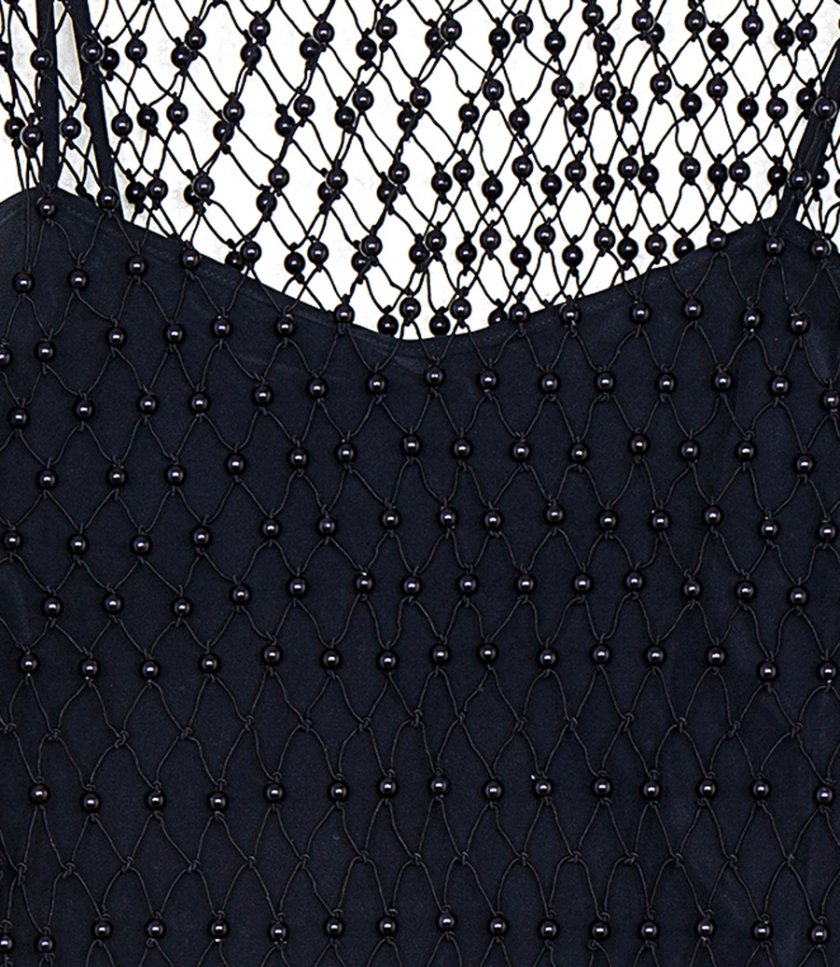 NET MACRAME DRESS