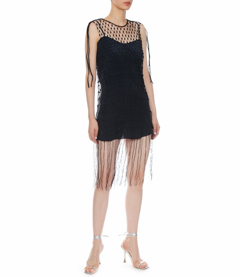 NET MACRAME DRESS