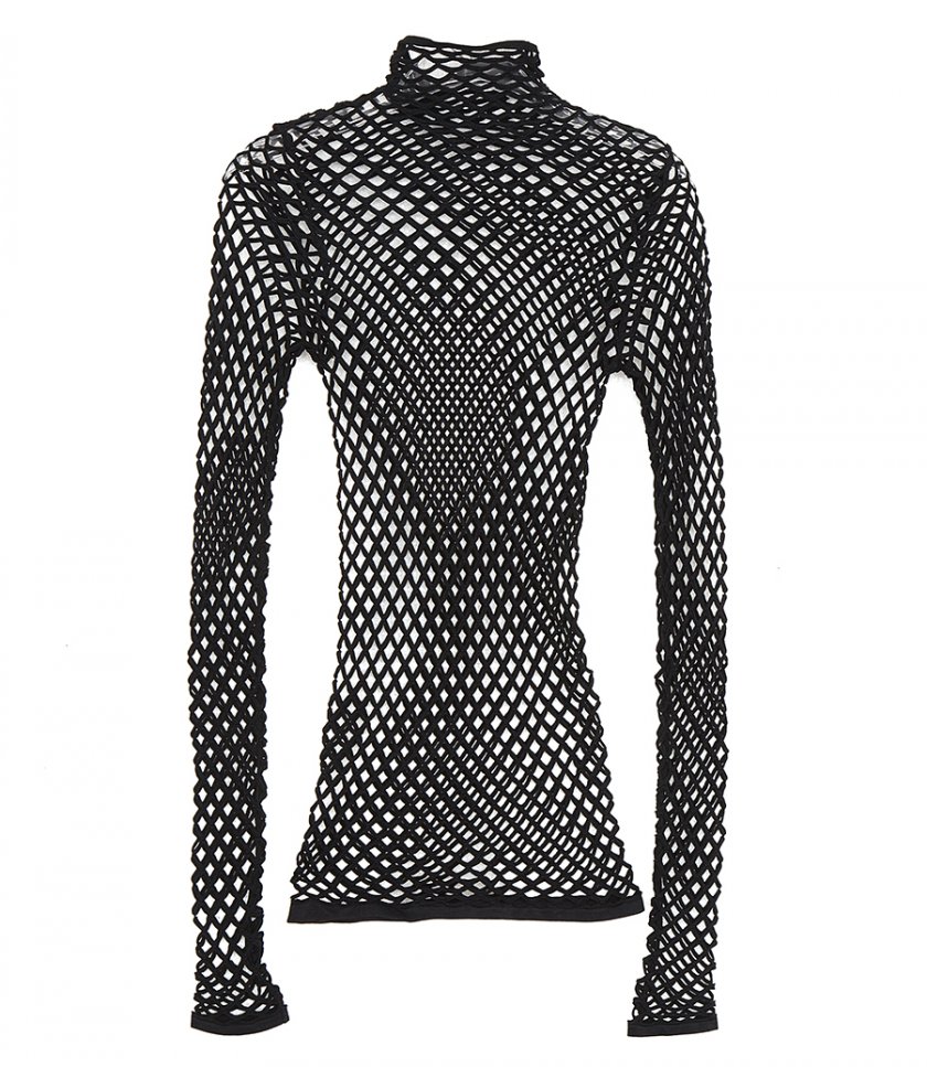 DION LEE - SEAMLESS FISHNET TOP