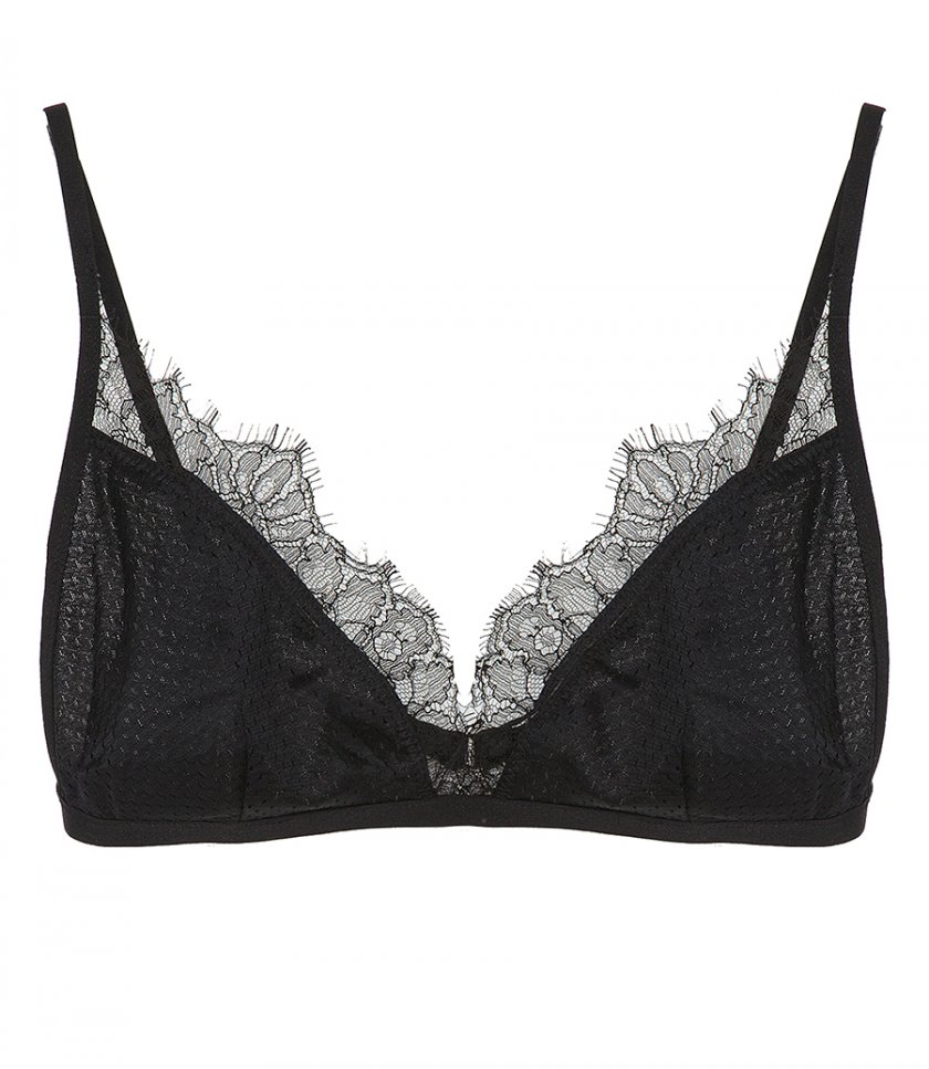 JUST IN - CHANTILLY MESH TRIANGLE BRA