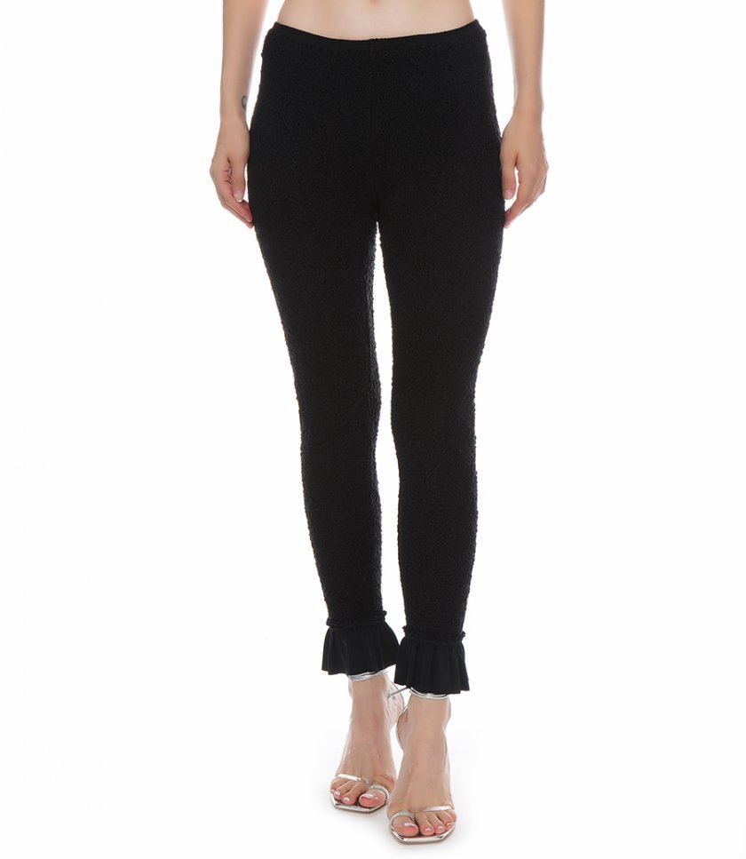 HIGH WAISTED BOOT CUT PANT