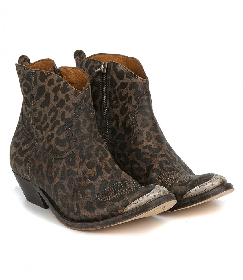 YOUNG LEOPARD PRINT BOOTS