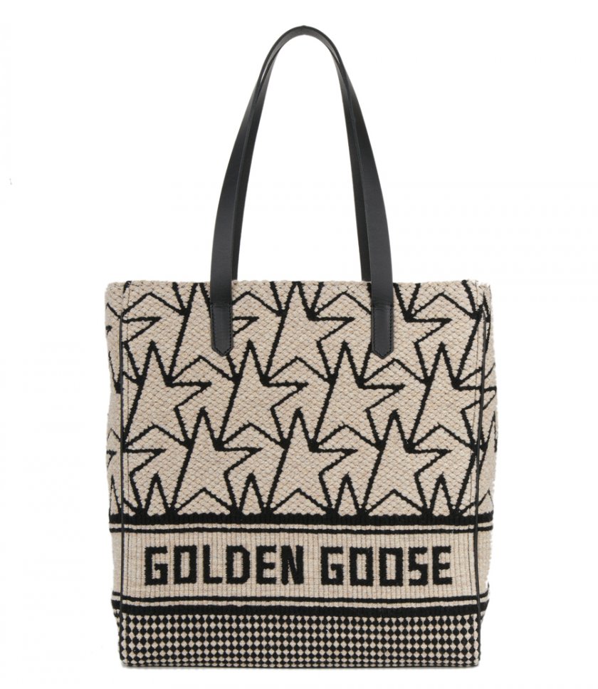 GOLDEN GOOSE  - CALIFORNIA BAG MONOGRAM NS