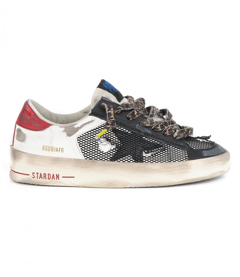SNEAKERS - LEATHER UPPER WITH NET STARDAN