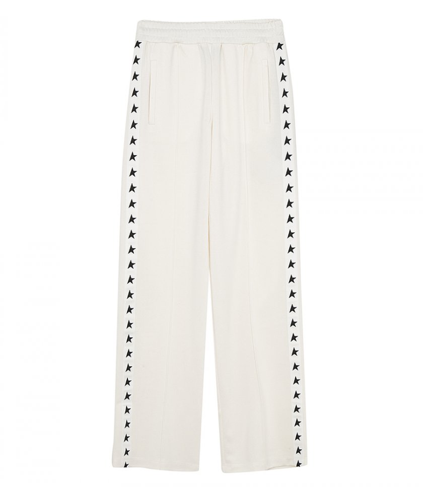 ACTIVEWEAR - PAPYRUS WHITE DOROTEA STAR COLLECTION JOGGING PANTS