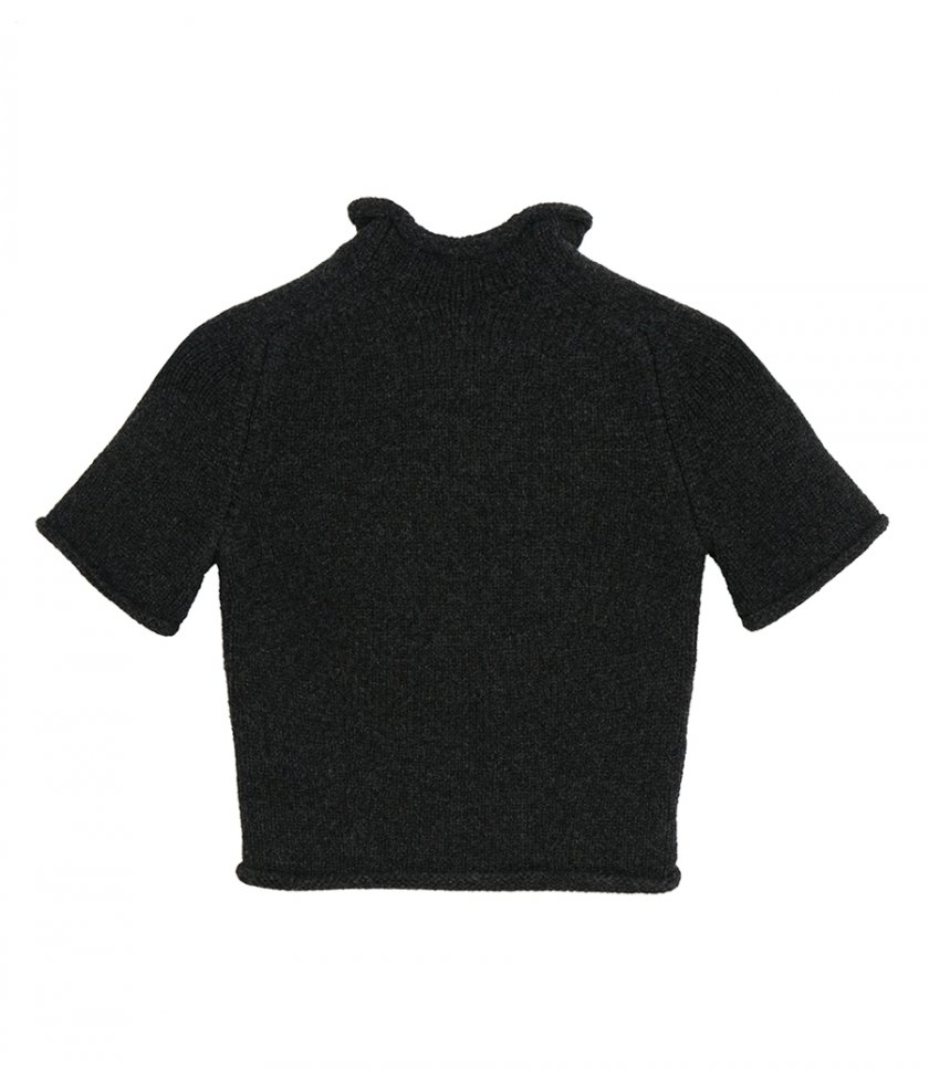 CLOTHES - KNIT TEE IN BOILED WOOL