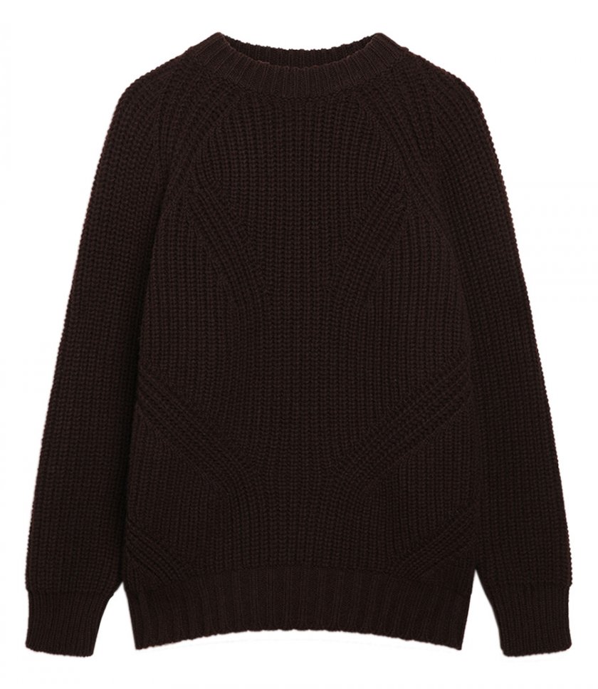 KNITWEAR - JOURNEY COLLECTION SWEATER IN RIBBED WOOL