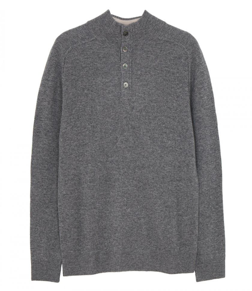 HARTFORD - HIGH NECK WOOL AND CASHMERE SWEATER