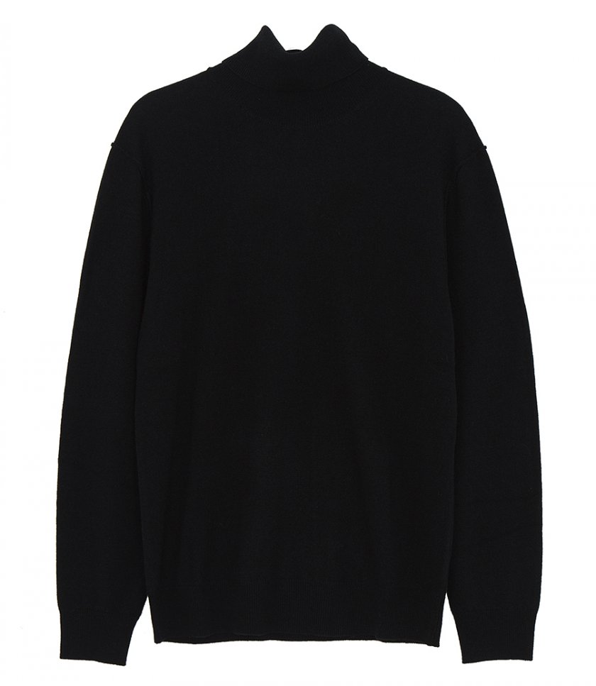 CLOTHES - WOOL AND CASHMERE ROLL NECK SWEATER