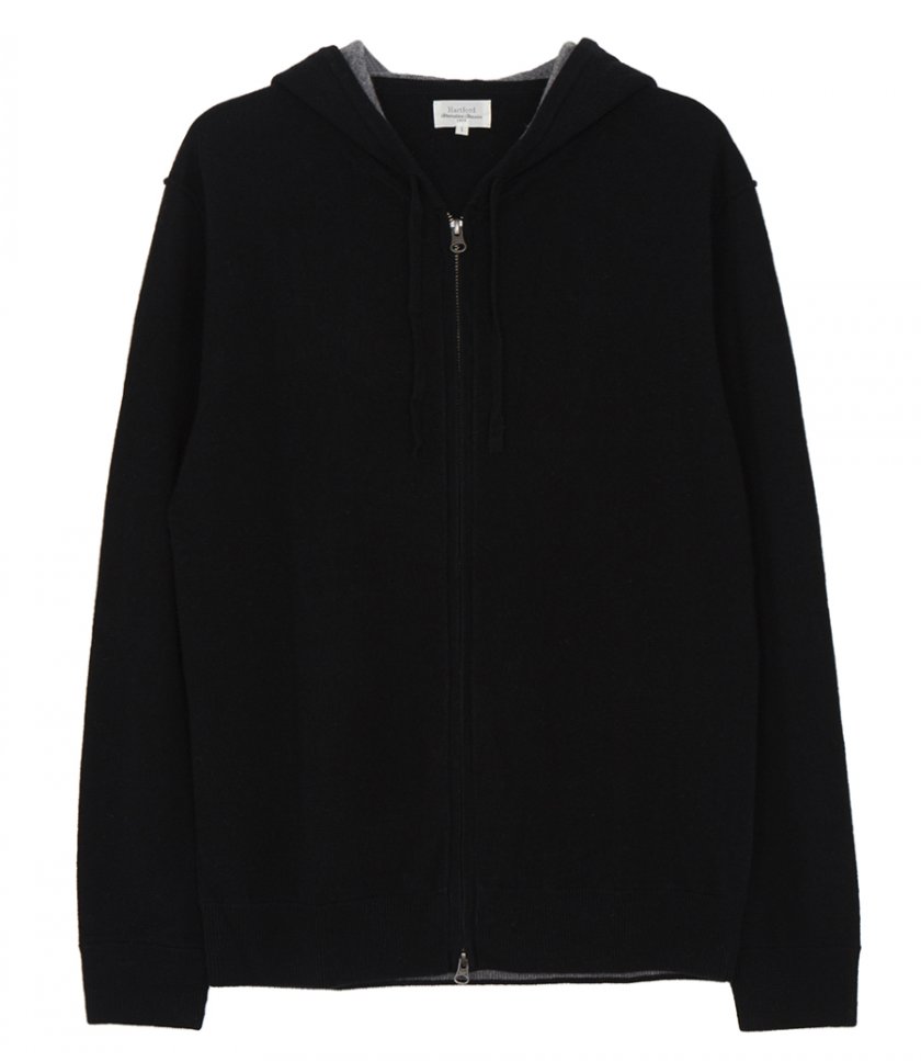 CLOTHES - WOOL AND CASHMERE HOODIE SWEATER