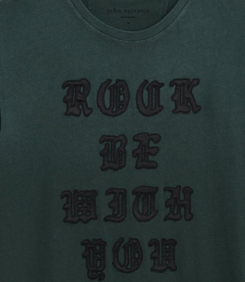 SS TEE ROCK BE WITH YOU