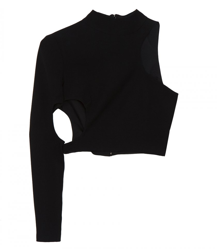 MONOT - ONE-SLEEVE CUTOUT TOP