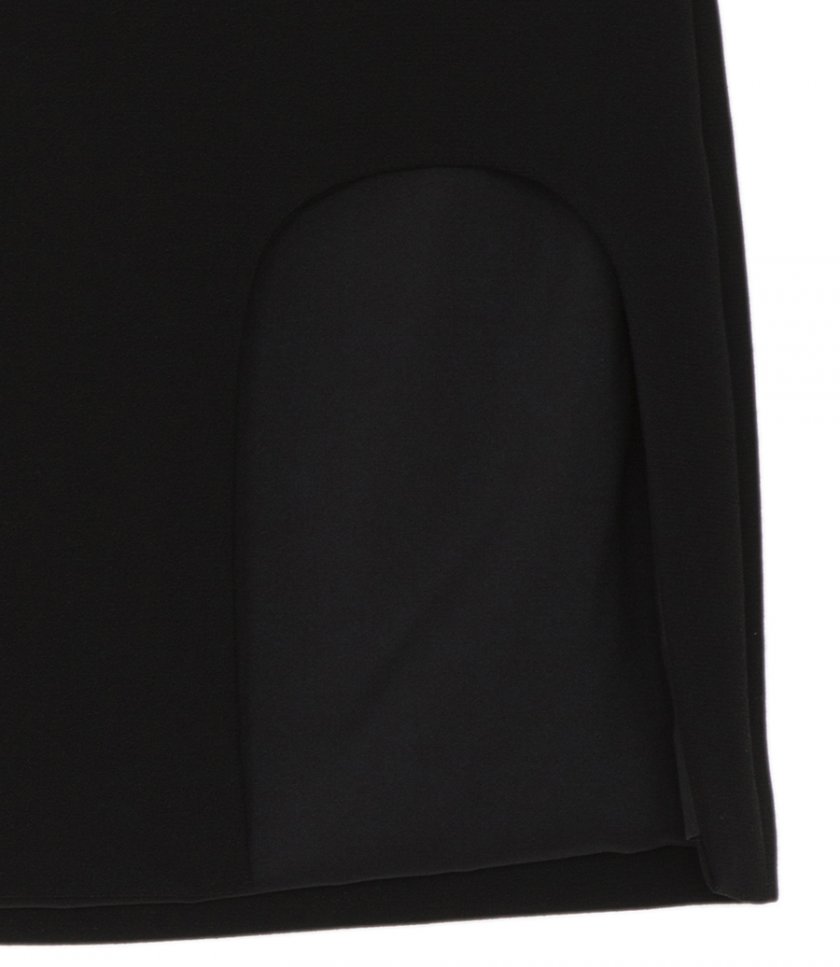 MINI SKIRT WITH ROUND SILT